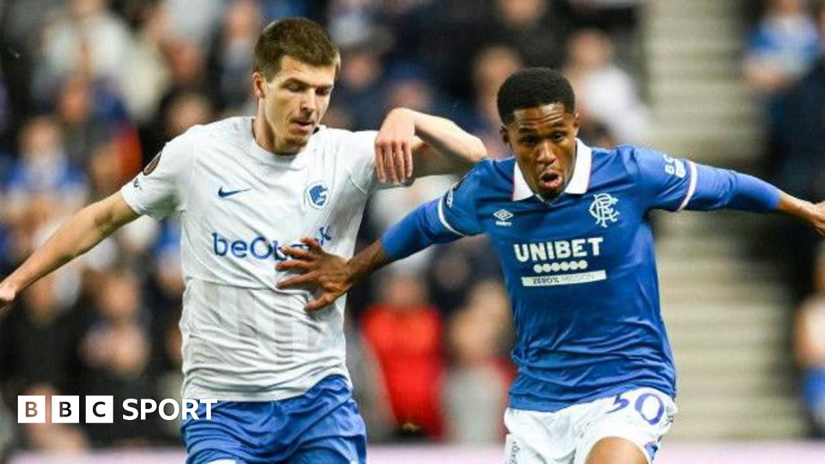 Rangers 0-1 Genk: Stats pack